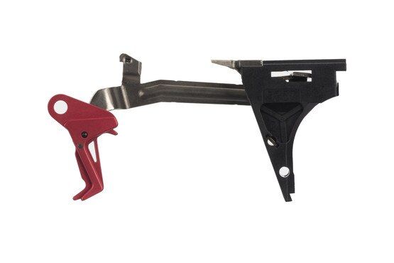 CMC drop-in Glock G36 .45 ACP trigger with red flat bow fits Glock G36 pistols only